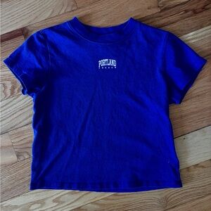 H&M Short Sleeve Tee in Blue